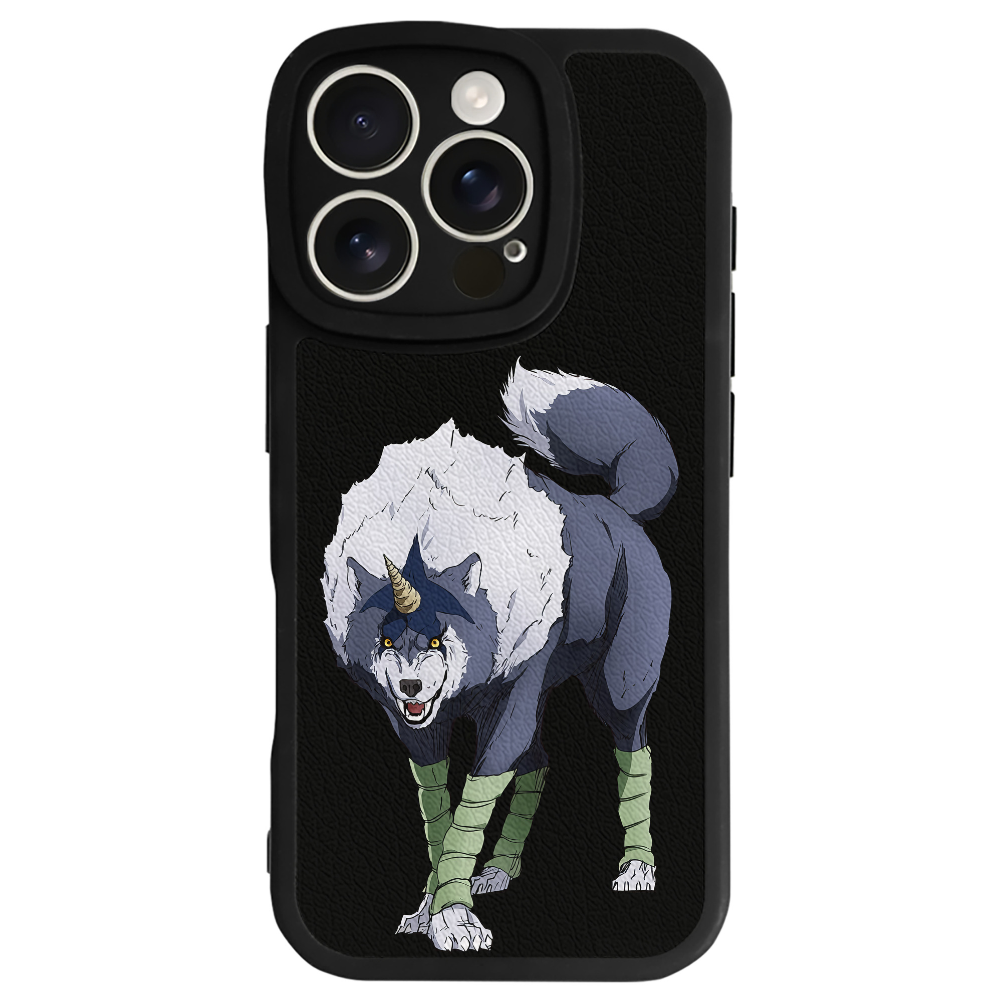 （画像用） 転スラ Regarding Reincarnated to Slime 【iPhone 16シリーズ対応】シリコンスマホケース（レザー調） 材質：シリコン